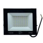 Refletor Led 100W Smd Preto 6000K - Star Bright - Star Brigth