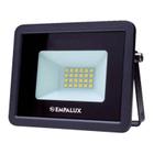 Refletor LED 30w 6500k preto 2250lm ip66 bivolt empalux