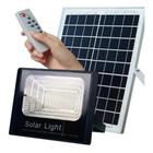 Refletor Led 400W Energia Solar Com Controle + Placa Solar Completo Postagem em 24h