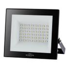 Refletor Led 50w 6500k Branco Frio IP66 Bivolt Preto - Blumenau