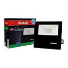 Refletor Led Avant 10w Luz Verde Bivolt Preto