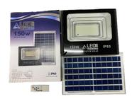 Refletor Led Holofote 150w Placa Solar Bateria Prova Dágua Led Triangulo