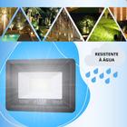 Refletor Led Holofote 50W Branco Frio Biv IP66 Prova D'agua