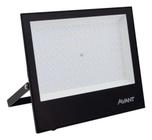 Refletor led slim 300w 6500k bivolt externo preto-avant