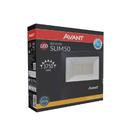 Refletor Led Slim 50w Amarelo Bivolt Avant