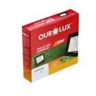 Refletor Led Slim IP65 50 Watts Bivolt 6500K Branco Frio - OUROLUX