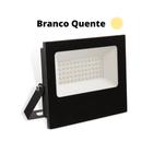 Refletor Led Smd 200w Branco Quente Casa Jardim Bivolt - Athlanta