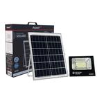 Refletor Led Solar Avant 60W Preto 6500k Luz Branca