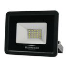 Refletor LED Tech Alumínio 20W 6.500K Preto Blumenau Única