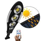 Refletor Luminária Solar LED 150W Sem Fio Com Sensor de Presença e Controle Remoto LKY0039