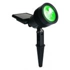 Refletor Luminária Solar Spot Espeto Jardim SuperLED Verde