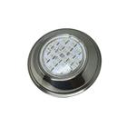 Refletor Power Led 5W Inox Azul - Rosca - Brustec