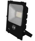 Refletor Preto Led Ip66 10w Bivolt Verde - CTB