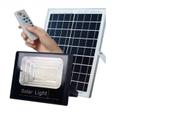 Refletor Solar 200W Led Branco Frio IP66 com Controle Remoto - Brisa