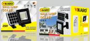 Refletor solar 25w com controle remoto - VIKARO - Refletor ...