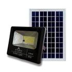 Refletor Solar Ultra Led 100W Holofote Completo 12h Placa + Controle