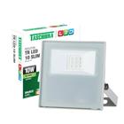 Refletor Taschibra Led TR Slim 10W Verde Branco Bivolt