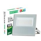 Refletor Taschibra Led Tr Slim 50W Verde Branco Bivolt