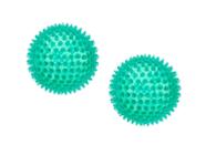 Reflexball Massage 10cm Kit 2 Bolas cor Verde Gymnic Italiana, Bola Cravo, Fisioterapia Reflexologia