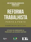 Reforma trabalhista ponto a ponto