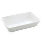 Refratário Travessa de Porcelana Linea Branco 25 cm - Lyor