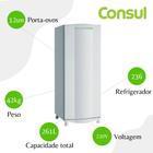 Refrigerador Consul CRA30 261 Litros Degelo Seco Branco 220v