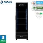 Refrigerador Expositor Vertical 485 Litros Porta de Vidro VRS16 Full Black - Imbera