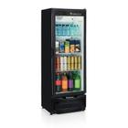 Refrigerador Expositor Vertical Gptu-40pr 414 Litros Porta Vidro Preto 127V - Gelopar