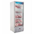Refrigerador/ Expositor Vertical p/ Carnes Embaladas RF-005C Porta de Vidro - Branco 570 L -5 a +5C Iluminação LED Ar Forçado - Frilux