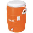 Refrigerador Igloo 19L com tampa de assento laranja