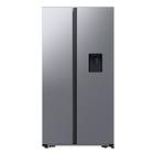 Refrigerador Side By Side Samsumg com 02 Portas Frost Free SmartThings com 560 Litros Inox Look - RS57DG4