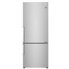 Refrigerador Smart LG 451 Litros Bottom Freezer Inverter com Nature Fresh Aço Escovado GC-B659BSB1.ANSGSBS 220 Volts