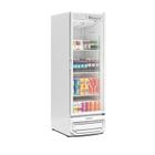 Refrigerador Vertical Degelo Automático 570 Litros Porta de Vidro GRV-57 BR Gelopar Branco 220v