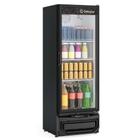 Refrigerador Vertical Gptu40el Preto 410L 220V Gelopar