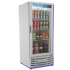 Refrigerador Vertical Porta de Vidro Expositor de Bebida Frilux Branco 410 litros