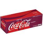 Refrigerante coca cola cherry cereja caixa 12 latas 355ml