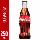 Refrigerante coca cola garrafa vidro 250ml