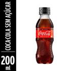 Refrigerante Coca Cola Zero 200ml Pet