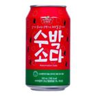 Refrigerante coreano sabor melancia nutriton & taste 350ml