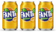 Refrigerante fanta sabor maracujá lata 350ml kit 3 unidades - COCA-COLA