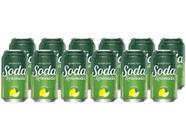 Refrigerante Lata Antarctica Soda Limonada - 12 Unidades 350ml