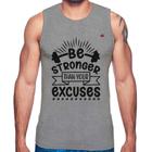 Regata Be stronger than your excuses - Foca na Moda