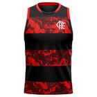Regata Braziline Flamengo Provide Preto Vermelho