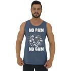 Regata Clássica Masculina MXD Conceito No Pain No Gain Arms