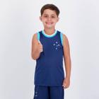 Regata Cruzeiro Blooming Infantil Marinho - Braziline