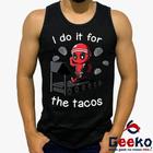 Regata Deadpool 100% Algodão I Do It For The Tacos Geeko