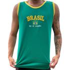 Regata do Brasil Bordada Masculina - Verde