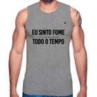 Regata Eu sinto fome, todo o tempo - Foca na Moda