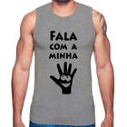 Regata Fala Com a Minha Mão - Foca na Moda