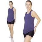 Regata Feminina Blusa Longline T shirt Tapa Bumbum Sobre Legging Academia Recorte Nadador Moda Fitness